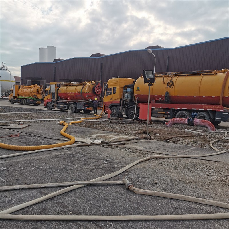 涟水污水池清理